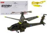 LEAN Toys Apache Military Helicopter Remote