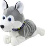 LEAN Toys Battery-Powered Interactive Husky Plush