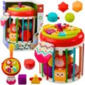 LEAN Toys Cylinder Sensory Cube Interactive