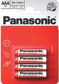 Panasonic R03RZ/ 4B 4-pack Baterijas