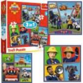 Trefl Puzzle "3in1" - Fireman