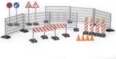 Bruder Fences, pylons, shieldsr - 62007