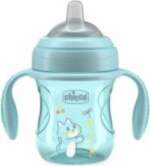 CHICCO Training Cup 200ml 6+ Blue