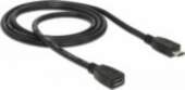 DELOCK 83248 Micro-USB/ Micro-USB 1m Black