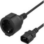 Deltaco Power cable C14 CEE C7/