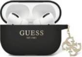 Guess Liquid Silicone Glitter Triangle Charm