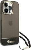Guess Translucent Pearl Strap iPhone 14