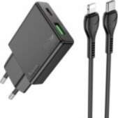 Hoco N38 USB A/ C QC3