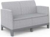 Keter Scandi Form 2 Seater Sofa