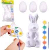LEAN Toys Easter Set Styrofoam Eggs