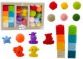LEAN Toys Soft Educational Bath Blocks