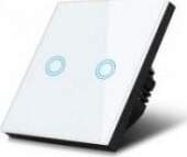 Maclean Maclean Touch light switch, double