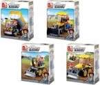 SLUBAN CONSTRUCTION 4 ITEMS ASSORTEDL M38-B0377