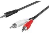 Techly Techly Audio stereo cable Jack