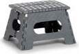 ZELLER STOOL FOLDABLE PLASTIC ANTHRACITE
