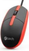 C-Tech WM-10 Black/ Red datorpele