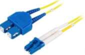 Deltaco Fiber cable SM LC-SC Duplex