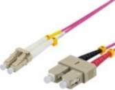 Deltaco Fiber optic patchcord MM LC-SC
