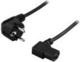 Deltaco Power cable angled CEE 7/