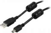 Deltaco USB-A - Mini USB-B 2m