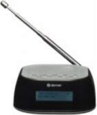 Denver CRD-506 Black/ Silver modinātājpulkstenis