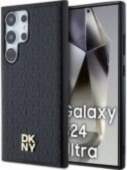 Dkny Leather Pattern Metal Logo MagSafe