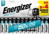 Energizer Max Plus AA 12pcs Baterijas