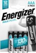 Energizer Max Plus AAA 4-Pack Baterijas