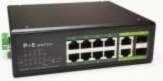 Extra Digital PoE switch 8ch 100Mbps