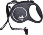Flexi Flexi automatic leash Black Design
