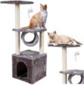 LEAN Cat Scratcher With House Tunnel