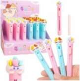 LEAN Eraser Pen Extendable With Cat