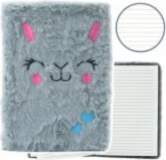 LEAN Plush Notebook Notebook Lined Gray