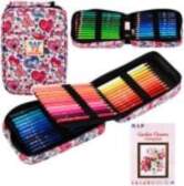 LEAN Three-compartment pencil case Coloring book
