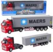LEAN Toys Truck Container With Pull-Back