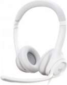 Logitech H390 USB Computer Headset White