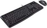 Logitech MK120 desktop set black US