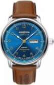 Zeppelin Mediterranee Automatic 9664-3 Silver/ Brown