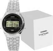 CASIO A171WE-1AEF Silver Pulkstenis