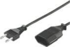 Deltaco Power cable angled CEE 7/