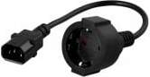 Deltaco Power cable C14 - CEE