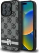 Dkny "Checkered Pattern Printed Stripes