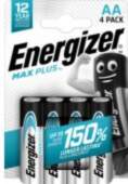 Energizer Max Plus AA 4-Pack Baterijas