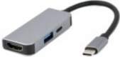 Gembird 3in1 Multi Port Adapter USB