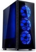 Inter-Tech CXC2 Blue/ Black datoru korpuss