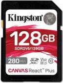 Kingston SDXC 128GB Canvas React Plus