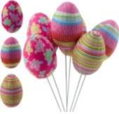 LEAN Easter Eggs on Wire Pick