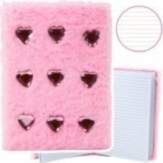 LEAN Plush Notebook Notebook Lined Crystal