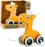 LEAN Toys Giraffe Pull String Toy