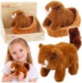LEAN Toys Plush Interactive Squirrel in